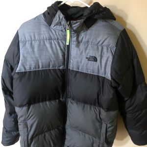 Boys The North Face reversible down jacket